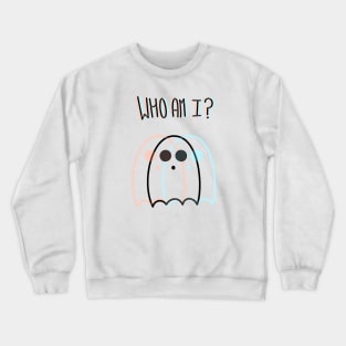 Who Am I? GHOST (Red & Blue) Crewneck Sweatshirt